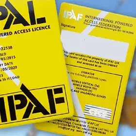 IPAF Training MEWP's